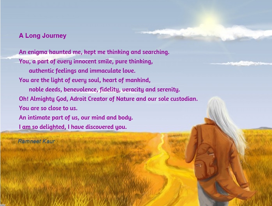 A Long Journey Poem by Ramneet Kaur